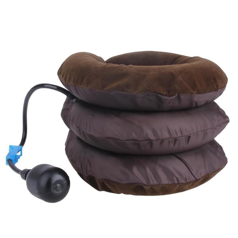 Dispositif gonflable en forme de U pour le cou | Cervicale, vertèbre dispositif de Traction pour le cou, épaule douleur, masseur relaxation, oreiller coussin d'air pour voyage