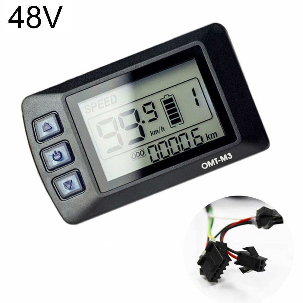 Neue Elektrische Bike Controller 36V/48V 250W/350W Bürstenlosen Controller mit LCD Display Panel für Elektrische Fahrrad e-bike sc: 48V