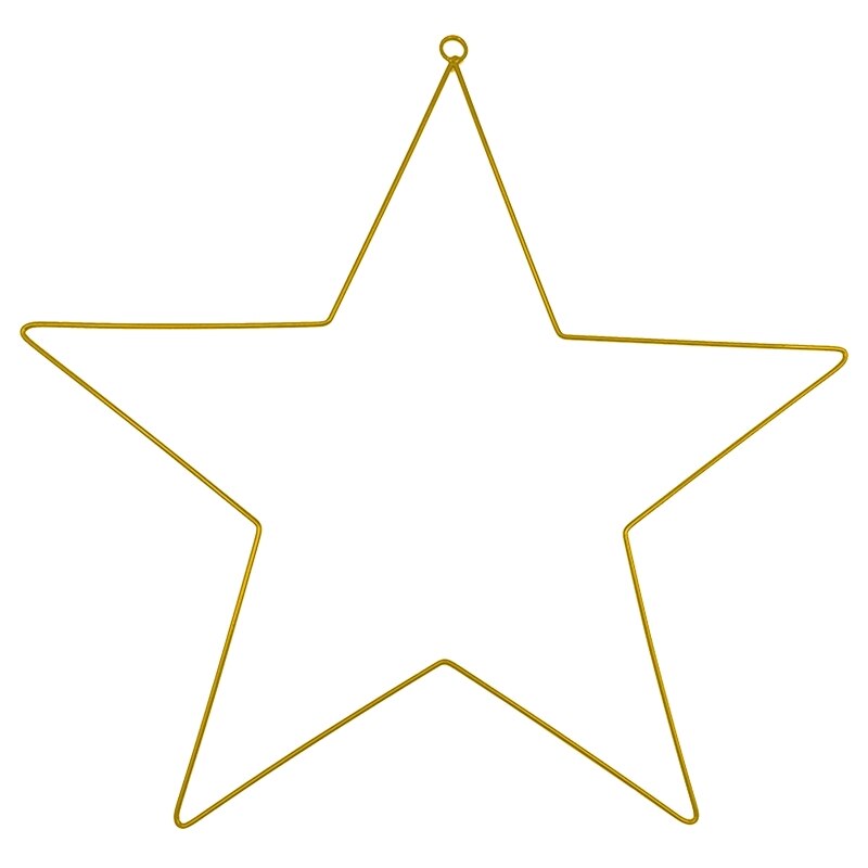 Anneaux en fer forgé avec cadre de couronne d&#39;étoiles en fil métallique, anneaux en macramé pour capteur de rêves fait à la main, de nouvel an, Q84D
