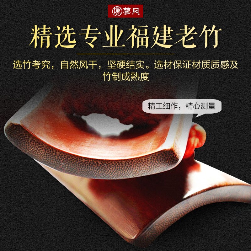 1 Pair Bamboo Castanets Chinese Hand Percussion Instrument Musical Castanets Clapper Instrument