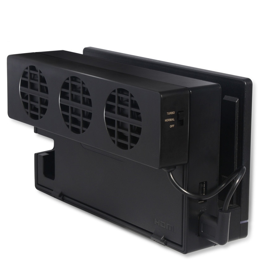 Voor Nintendo Switch Dock Station Externe Koeler, usb Koelventilator Ns Originele Stand Game Console Dock Cooler Met 3-Fan Usb