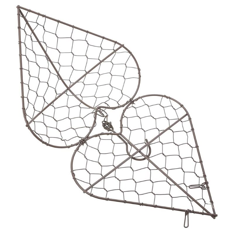 Macetero colgante con forma de corazón, maceta de Metal Artificial para flores, cesta de almacenamiento, soporte para plantas suculentas de pared con gancho, decoración de jardín