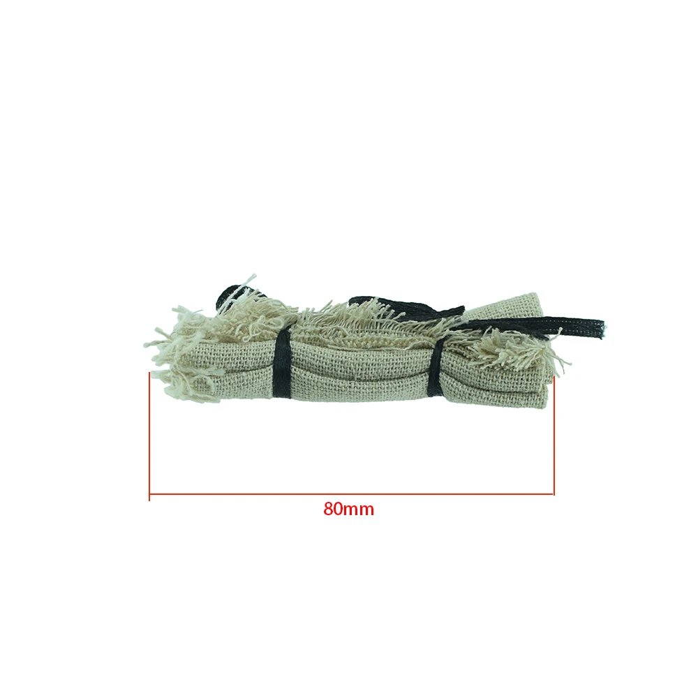 Mini Olie Vat Emmer Brandblusser Decoratieve voor 1/10 1/14 1/18 RC Crawler Auto Traxxas TRX4 Defender AXIALE SCX10 RC4WD: Chocolade