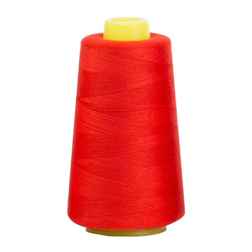 3000 Yards Lengte Naaigaren 40/2 Threads Polyester Draad Multicolor Spool Naaien Accessoires: Rood