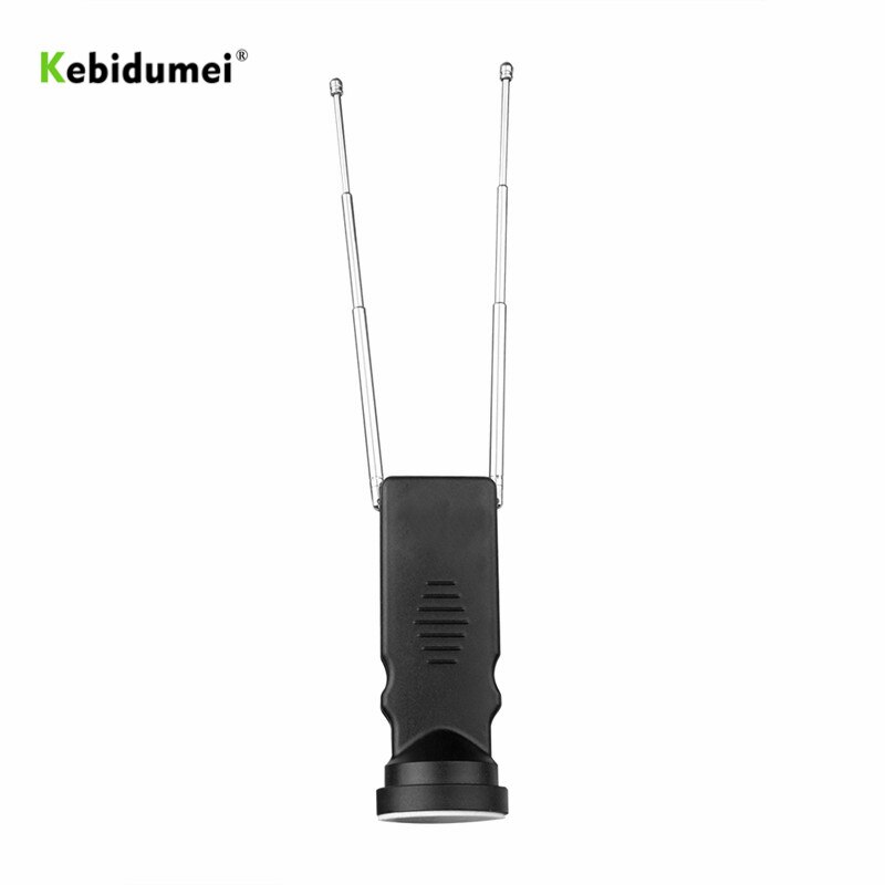Mini digi-tv antenni 2.5db tv-virittimelle / digitelevisiolle / dab-radiolle, kahdella jatkettavalla antennivarrella