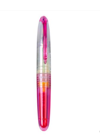 1PC transparent calligraphy pen and ink, Pilot DIY filofax drawing graffiti pens, planner pen: pink