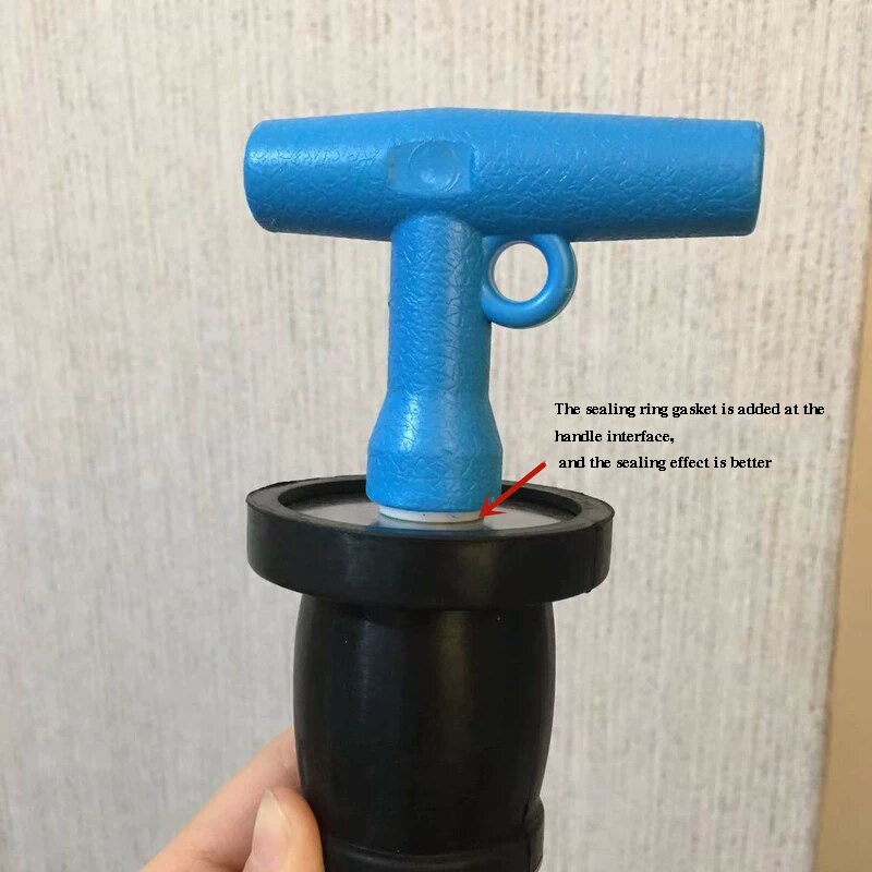 Rubber Plug With Handle Sewer Drain Pipe Plug Return Pipe Plugging Water Channel Sealing