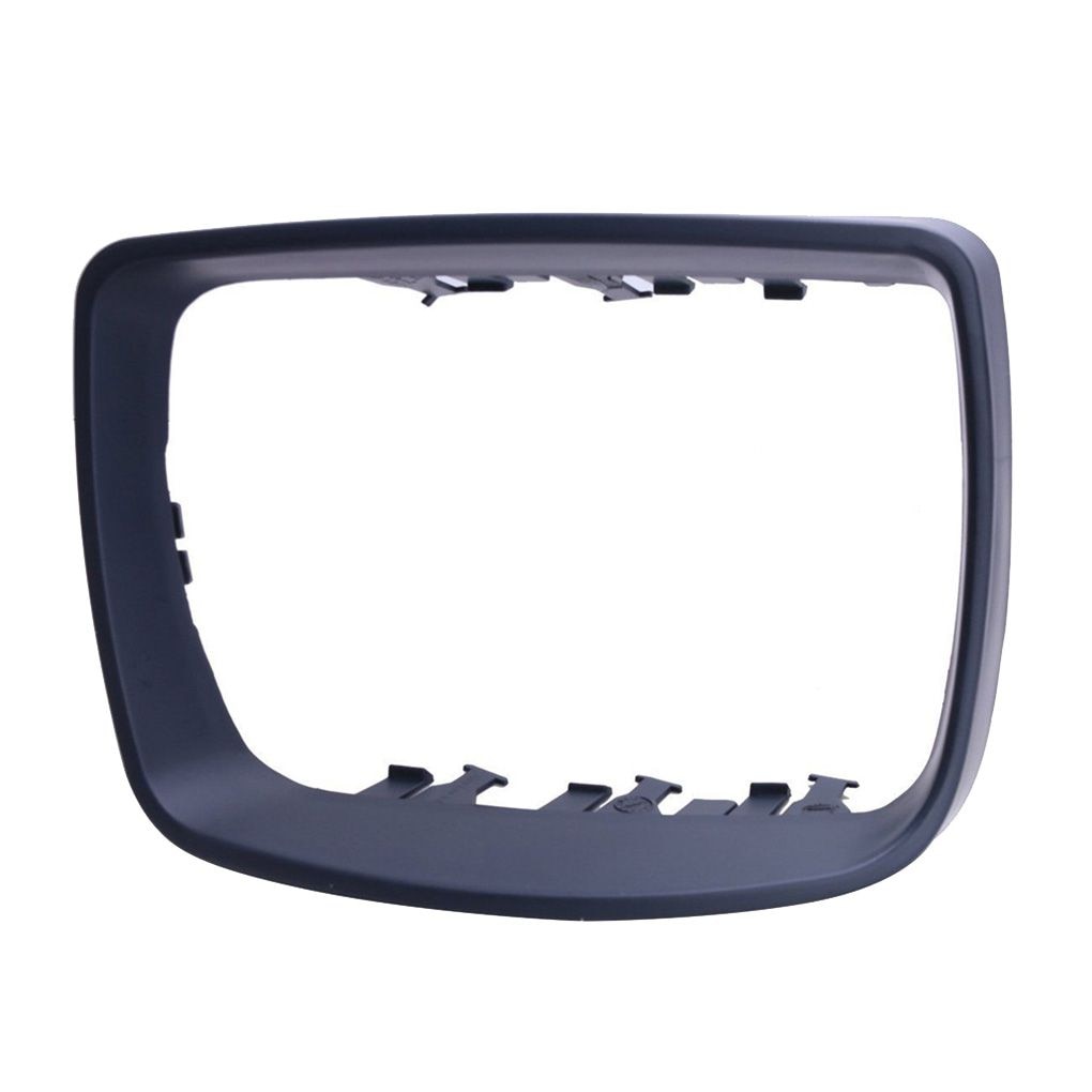 Right/Left Side Plastic Car Rearview Mirror Frame Cover Trim Ring 51168254904/51168254903 Replacement for BMW E53 X5 00-06