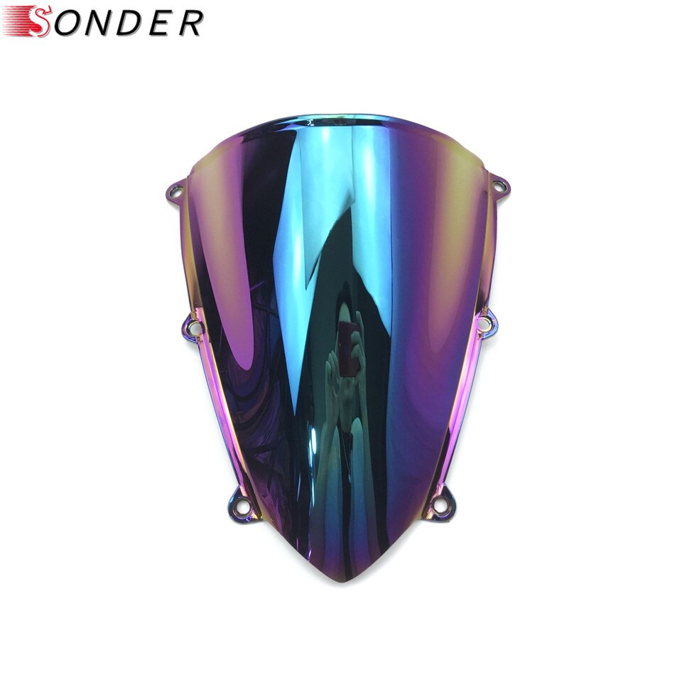 Parabrisas de doble burbuja para coche, accesorio para Honda CBR 600, 2007, 600RR, F5, CBR600RR, CBR600 RR, 07, 08, 09, 10, 11, 12