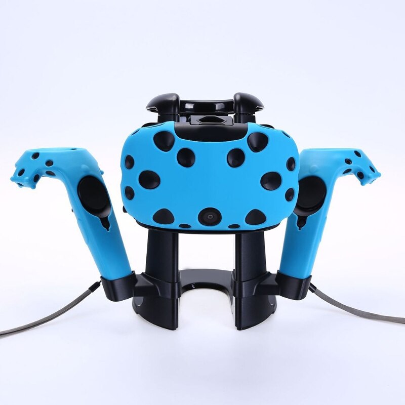 Vr-headset-ständer, halterung für headset und controller, montagestation für oculus rift/s headset und touch-controller  t84d