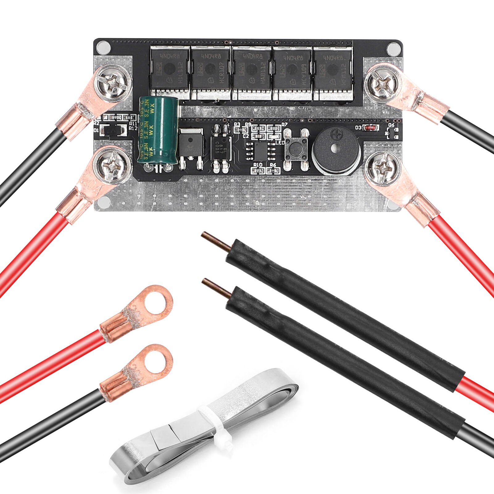 Saldatrice a punti portatile fai-da-te mini saldatrice a punti regolabile a 6 marce per kit di strumenti per saldatura a punti a batteria 18650: genere 2