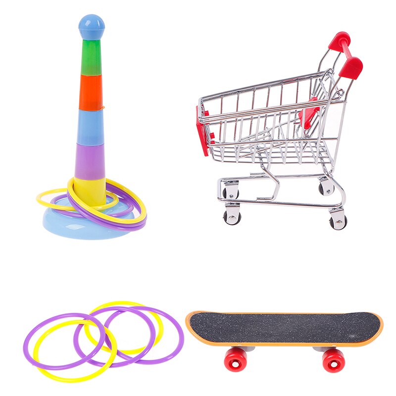 1 Set Parrot Playing Toy Set Gnaw Training Toy Set Interactive Parrot Appliance Set Funny Bird Activity Toy Set (Random Color)