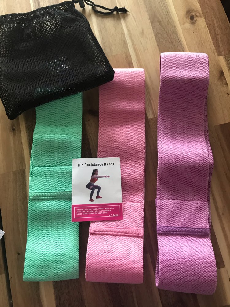 3 stycken fitnessband motståndsband expanderband för fitness elastiskt band för fitnessband träning miniband: Default Title