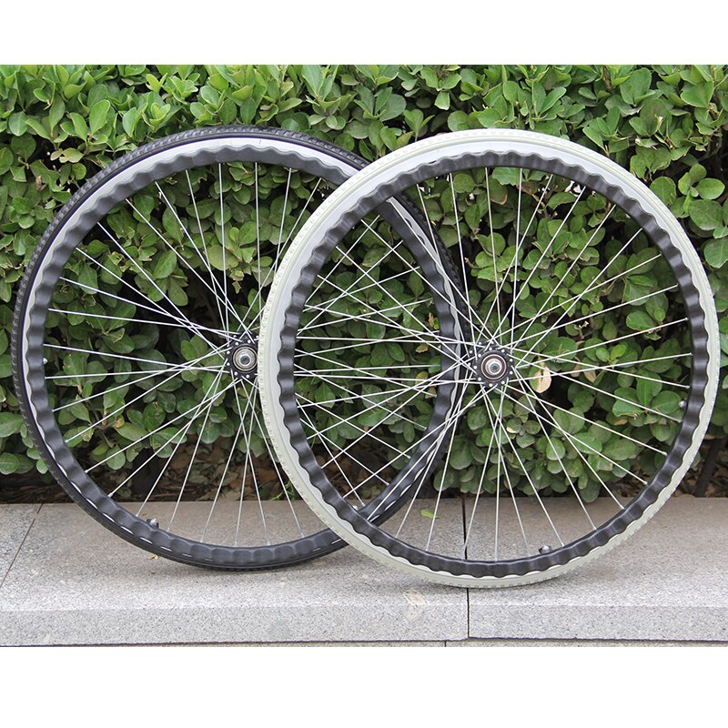 24-Inch Solid Banden Grote Wiel Non-Luchtbanden Rolstoel Achterwiel