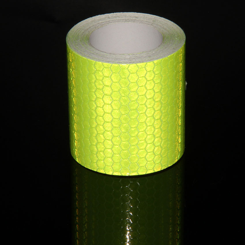 Bande autocollante réfléchissante pour cadre de vélo, 5cm x 5m: Violet