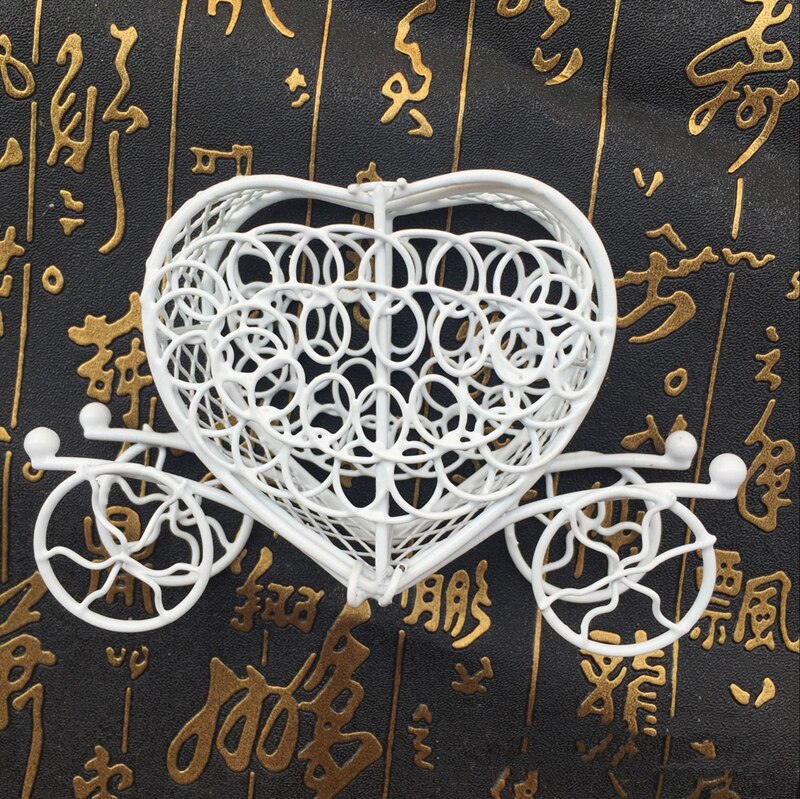 5Pcs Cinderella Carriage Candy Chocolate Boxes Birthday Wedding Party Favour