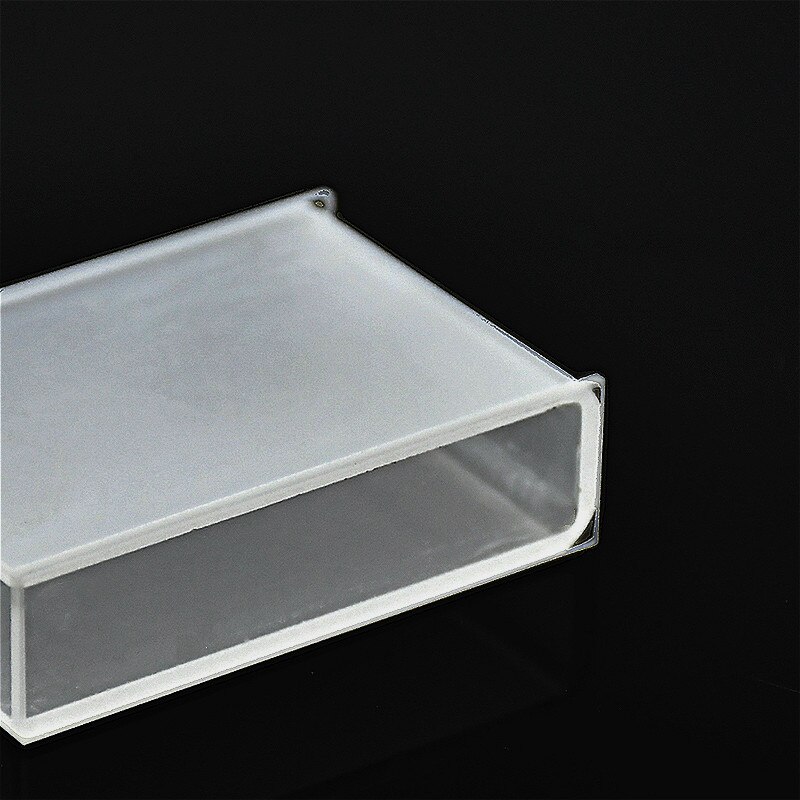 Glass Cuvette (Liquid Sample Cell) 10.5mL Light Path 30mm Absorption Cells For Spectrophotometer Frit Sintering Technology 2/PK