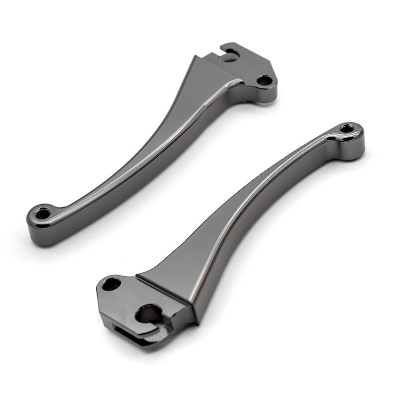 Cnc aluminium motorcykel bromsspakar fram bak trumbromsar spak för vespa 160gs 180ss 150 vba -t4 50-125 pv et3 pk s xl: Grå