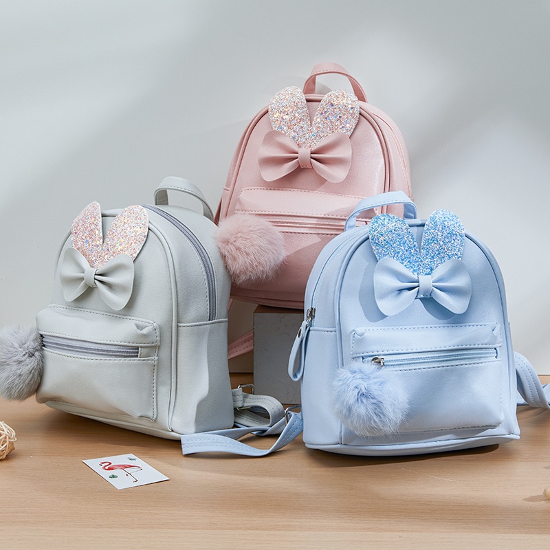 Kinderen Mini Rugzak Purse Leuke Boog Schooltassen Voor Kinderen Meisjes School Rugzak Baby Rugzakken Mochilas