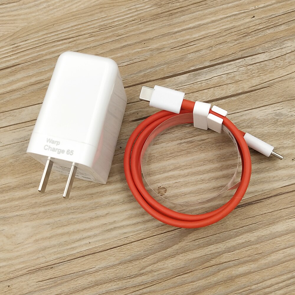 Oneplus 65W Ladegerät Original Schnelle Warp Ladung EU/UNS Adapter Typ C Zu typ C Kabel Für OnePlus 9 Pro 10 9R 8T 9RT 8Pro Nord N100: US add cable