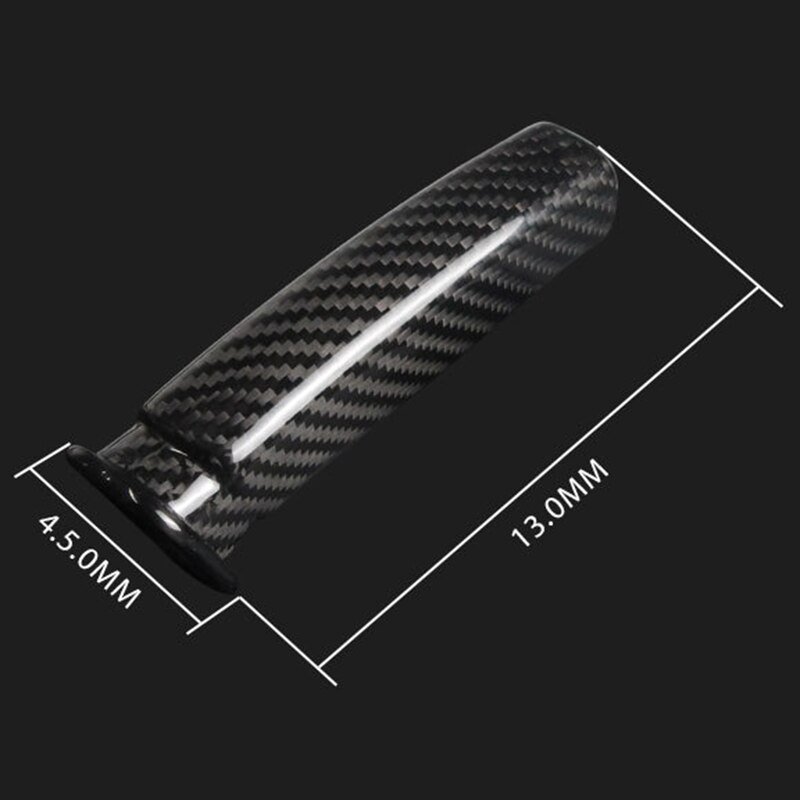 Handrem Grips Vervangen Handrem Cover Interieur Trim Voor Toyota Land Cruiser Prado 150 120 Accessoires Carbon Fiber