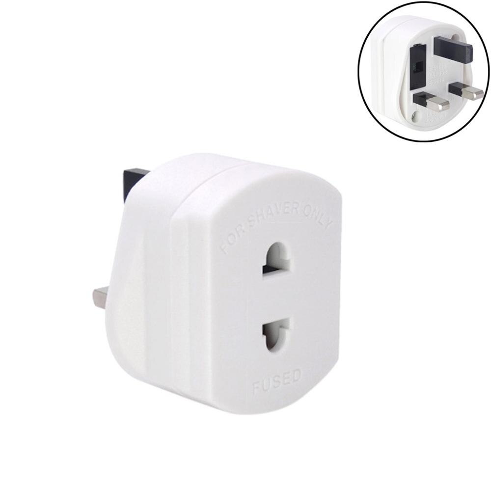 AC Power Adapter socket Scheerapparaat Plug Adapter Scheren Tandenborstel Adapter Epilators Badkamer UK Naar 2 Pin 3 EU plug naar UK #926: Default Title