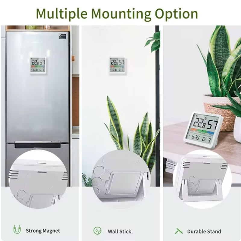 Digital Home Indoor Temperature Humidity Meter LCD Digital Thermometer Hygrometer Sensor Gauge Weather Station