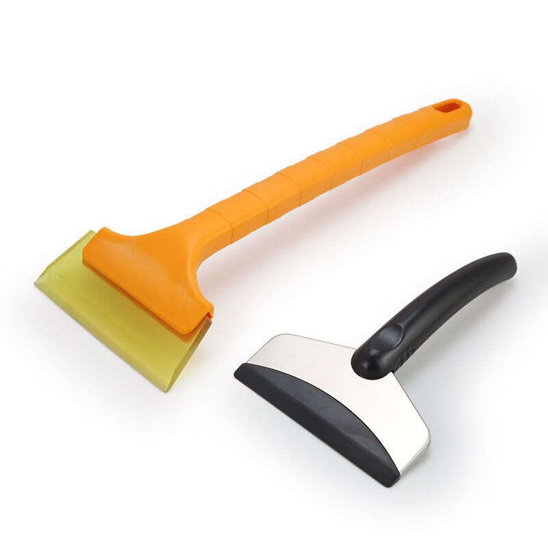 Durable snow scraper, window cleaning tools, car windshield, winter washing accessories, snow remover for Porsche car: Ivory