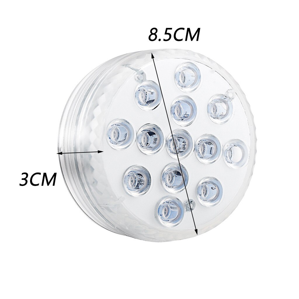 LED Submersible,35W Éclairage sous-Marin à LED Pool Lamp RGB
