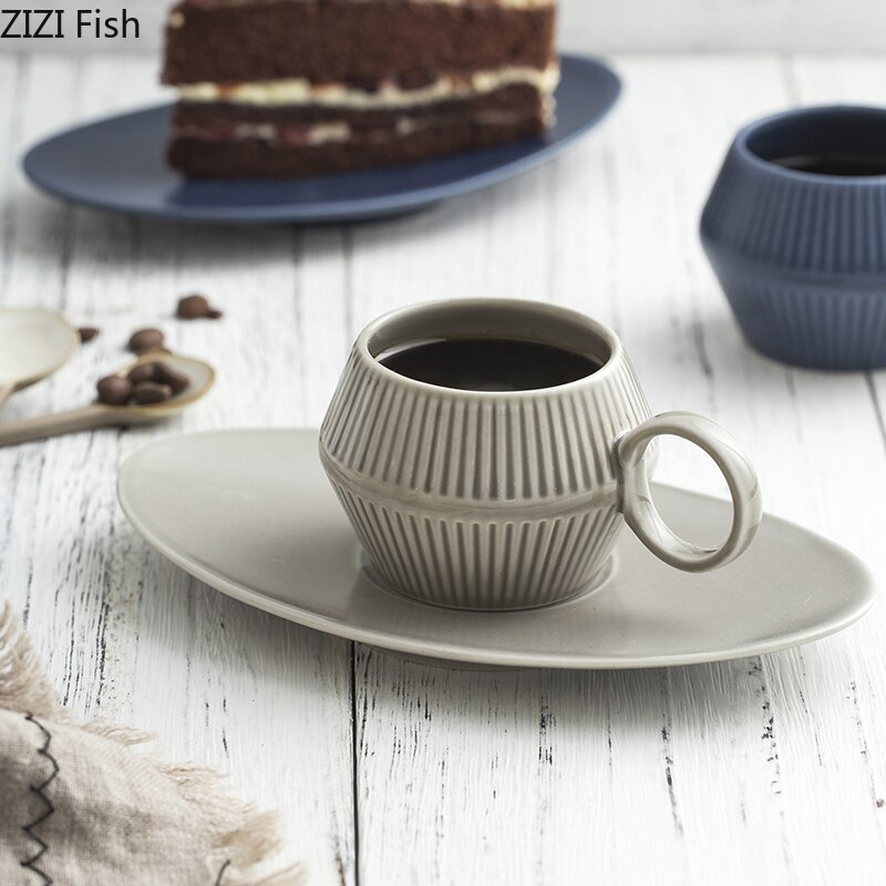 120ml nördlich Europa konzentrieren Porzellan Kaffee Becher Chef Dame Tassen Tee Milch Tassen und Tassen Hochzeit