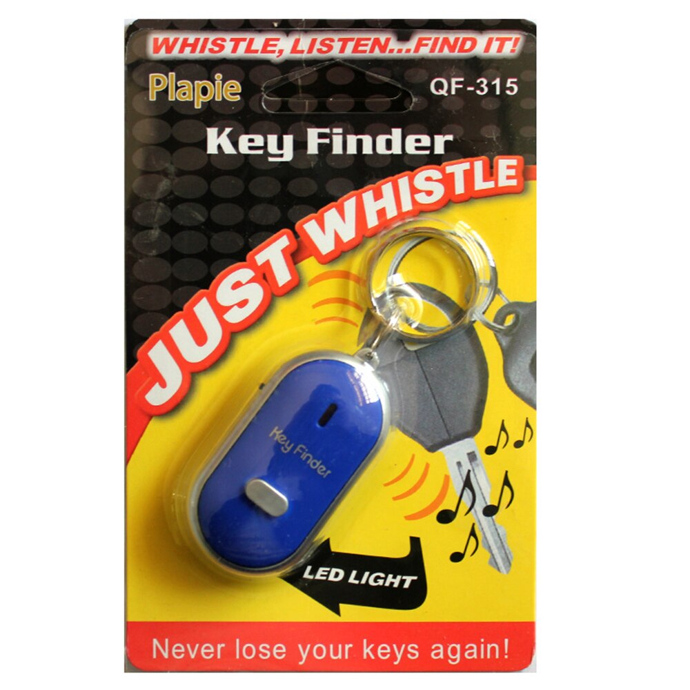 Mini Fluitje Key Finder Knipperende Piepen Afstandsbediening Verloren Kids Key Finder Locator Sleutelhanger Kind Alarm Herinnering