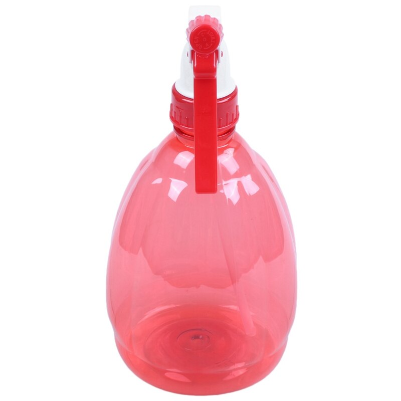 Clear Red Plastic Trigger Spray Bottle Flower Plant Water Sprayer 500ml