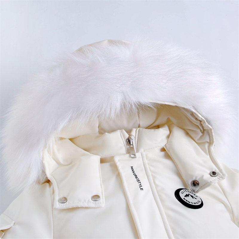 Combinaison de Ski d'hiver en velours pour bébé, combinaison pour garçon, vêtements chauds pour enfants, ensemble de vêtements imperméables pour enfants de 1 à 5 ans