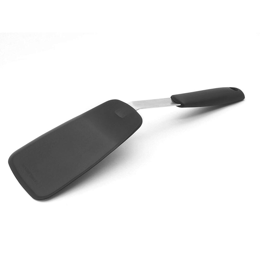 1 stk premium fleksibel siliconestanderspatel - den bedste æg-, pandekage- og flipper-siliciumspatel