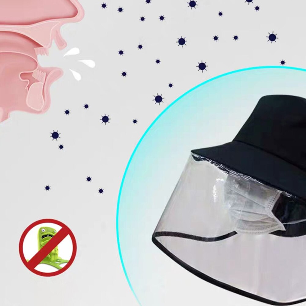 Multifunctionele Beschermende Cap Coronaire Beschermende Hoed Oogbescherming Anti Dust Wind Winddicht Hoed Outdoor Gezicht Cover Cap