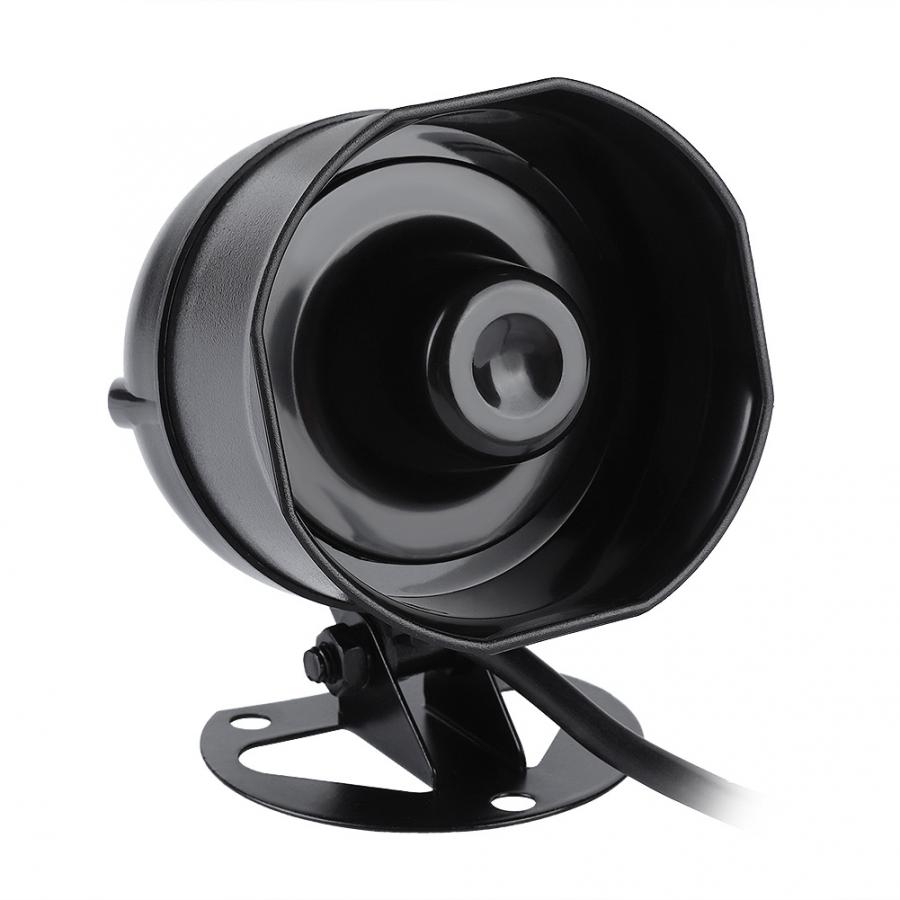 Siren 110dB Electronic Horn Speaker DV12V Emergency Siren Speaker Electric Alarm Car Siren Vehicle Horn with Rainproof