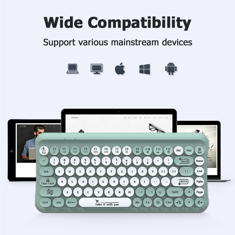 Set tastiera Wireless per MacBook PC Gamer Computer Laptop tastiera da gioco Kit Mouse tastiera Gamer tastiera del Computer wirelesss