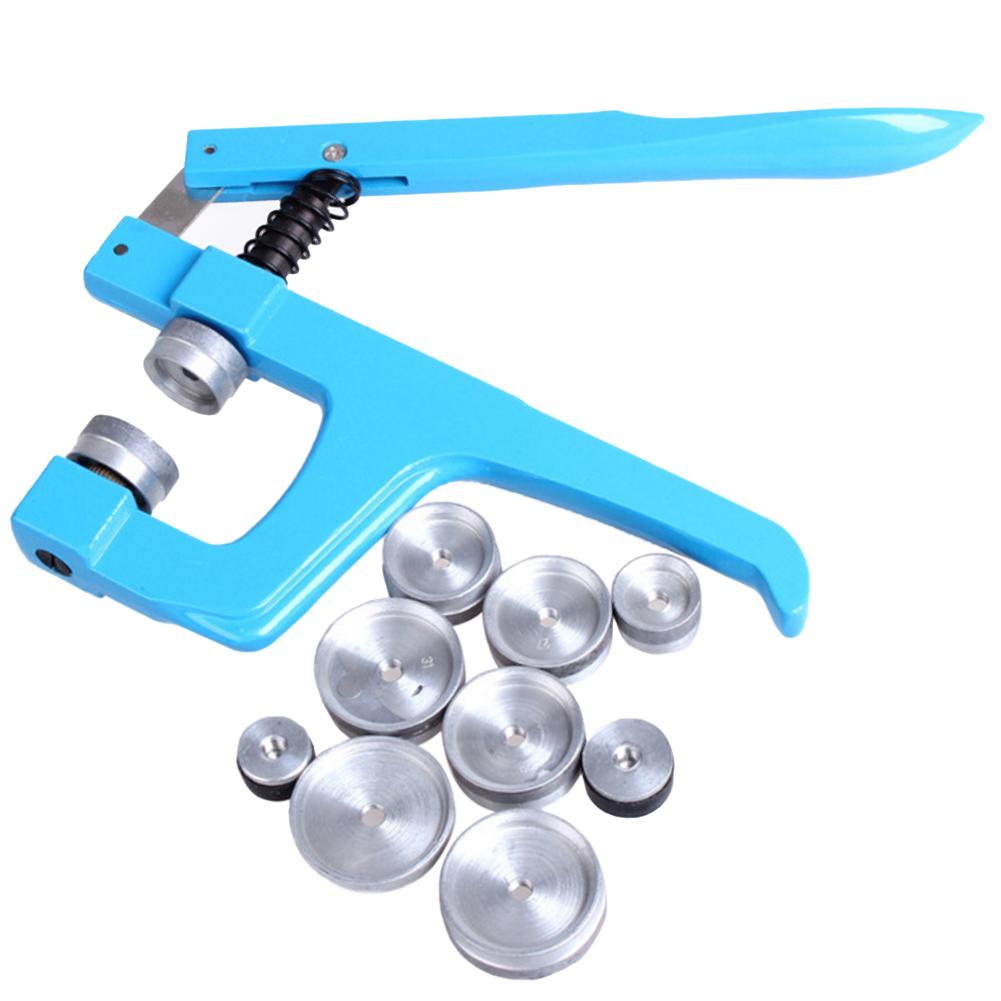 2022 Watch Case Press 12 Dies Watch Crystal Front Back Case Cover Screw Presser Close Watchmakers Repair Kit Tool набор:  E set