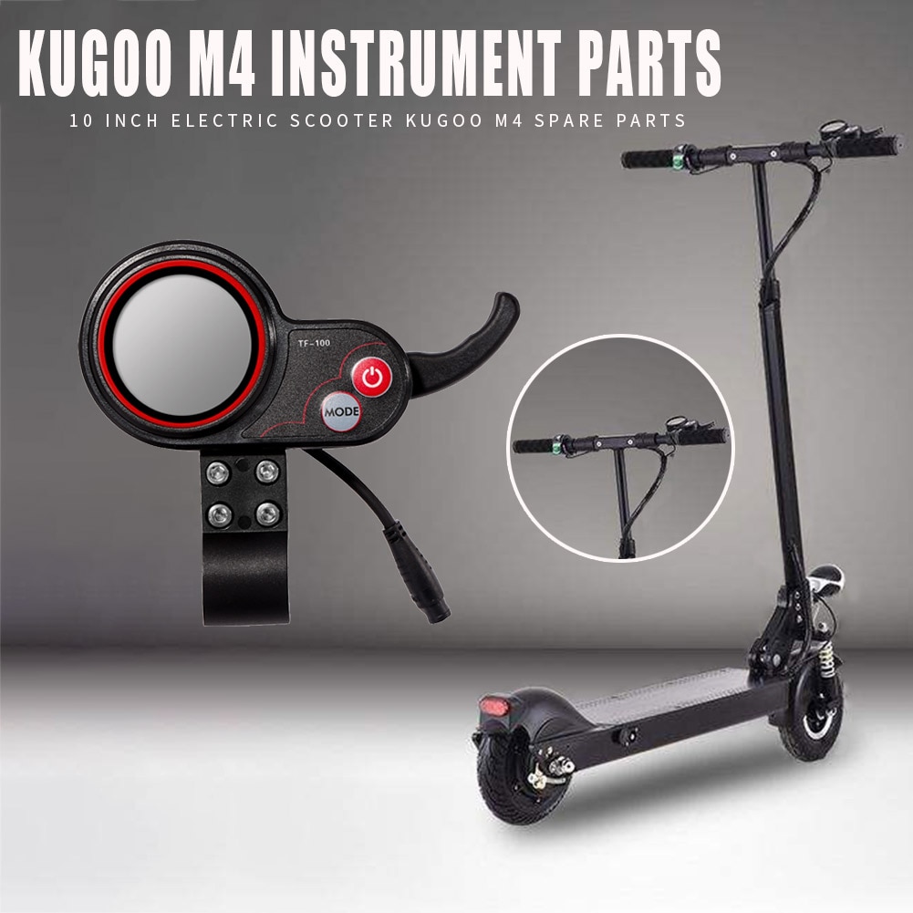 10 inch Electric Scooter Instrument Display E-scooter Dashboard Electric Lightweight Element Decoration for Kugoo M4