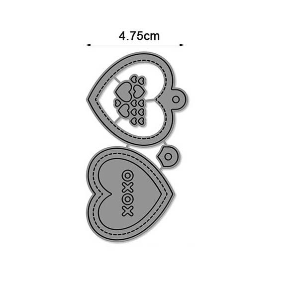 Christmas Deer Reindeer Animal Craft Dies Metal Cutting Dies for Card Making Scrapbooking DIY Craft: 14