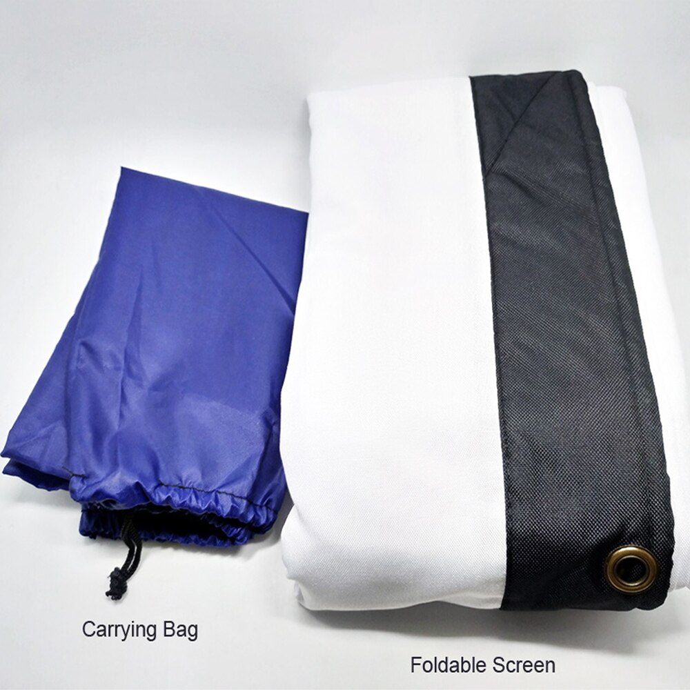 Flexible Projector Screen 100 Inch/150 Inch 16:9 Fabric for Projection Screen Portable Tabletop Projector Flexible Screen