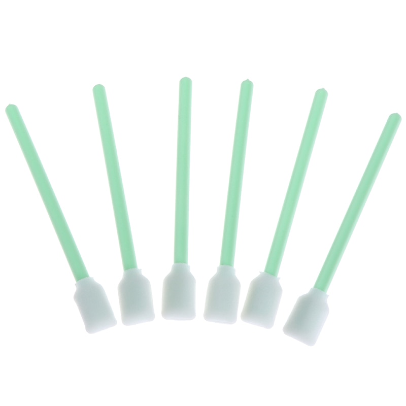 50pcs Sponge Cleaning Swaps Buds Foam Antistatic Sponge Sticks Swabs Solvent circuit boards