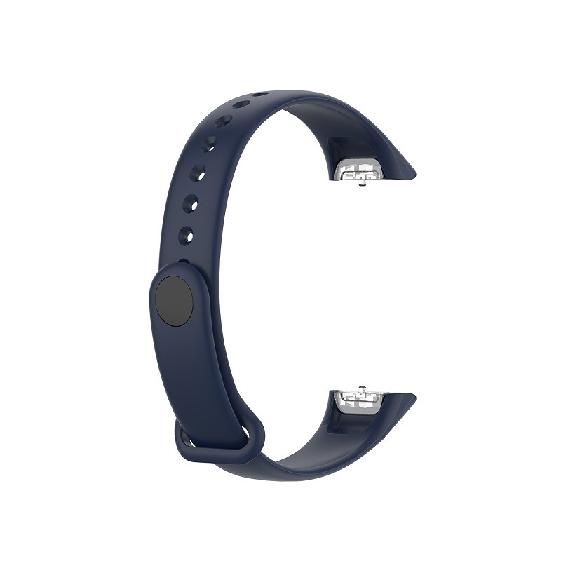 Silicone Sport Watch Band Strap Wrist Band Strap For Samsung Galaxy Fit SM-R370 Smart Bracelet Watch Strap Accessories: navy