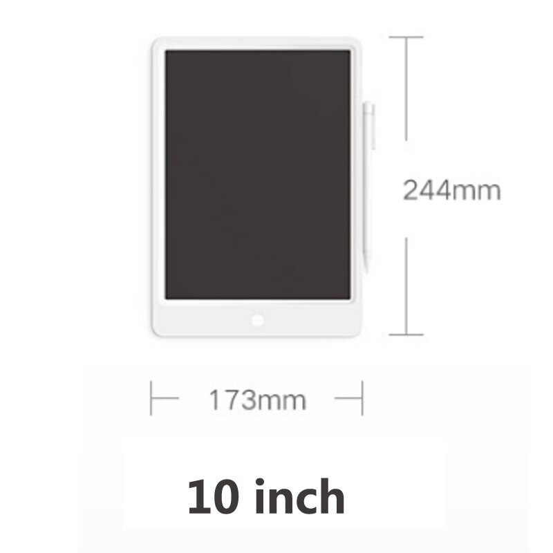 Original Xiaomi Mijia LCD Writing Tablet with Pen 10Inch 13.5" Digital Drawing Electronic Handwriting Pad Message Graphics Board: 10inch