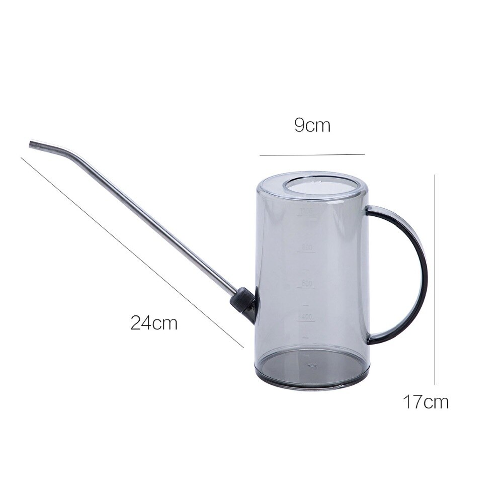 Regadera de boca larga para jardín, herramienta de riego de plantas y flores, maceta para jardinería, botella de agua, Regadera