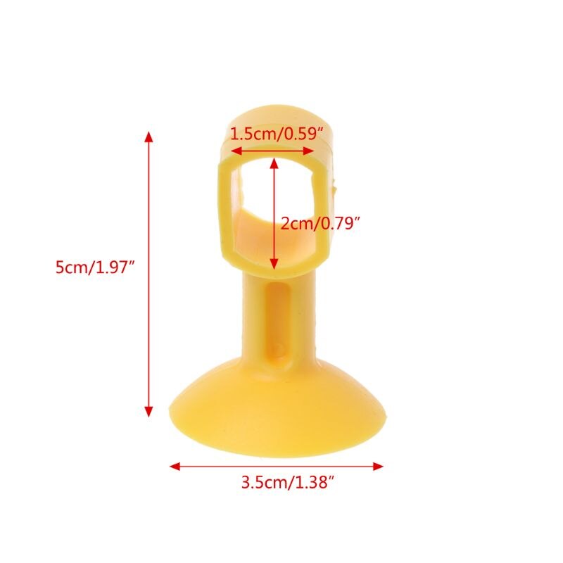 8 stuks mini anti-botsings siliconen deurstopper, geluiddemper, crashpad, muurbeschermers