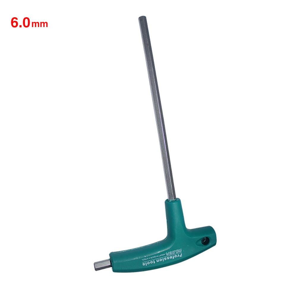 T-Handvat Hex Inbussleutel Schroeven Schroevendraaier Driver Gereedschap 1.5 Mm-10 Mm Sleutels 20DC06