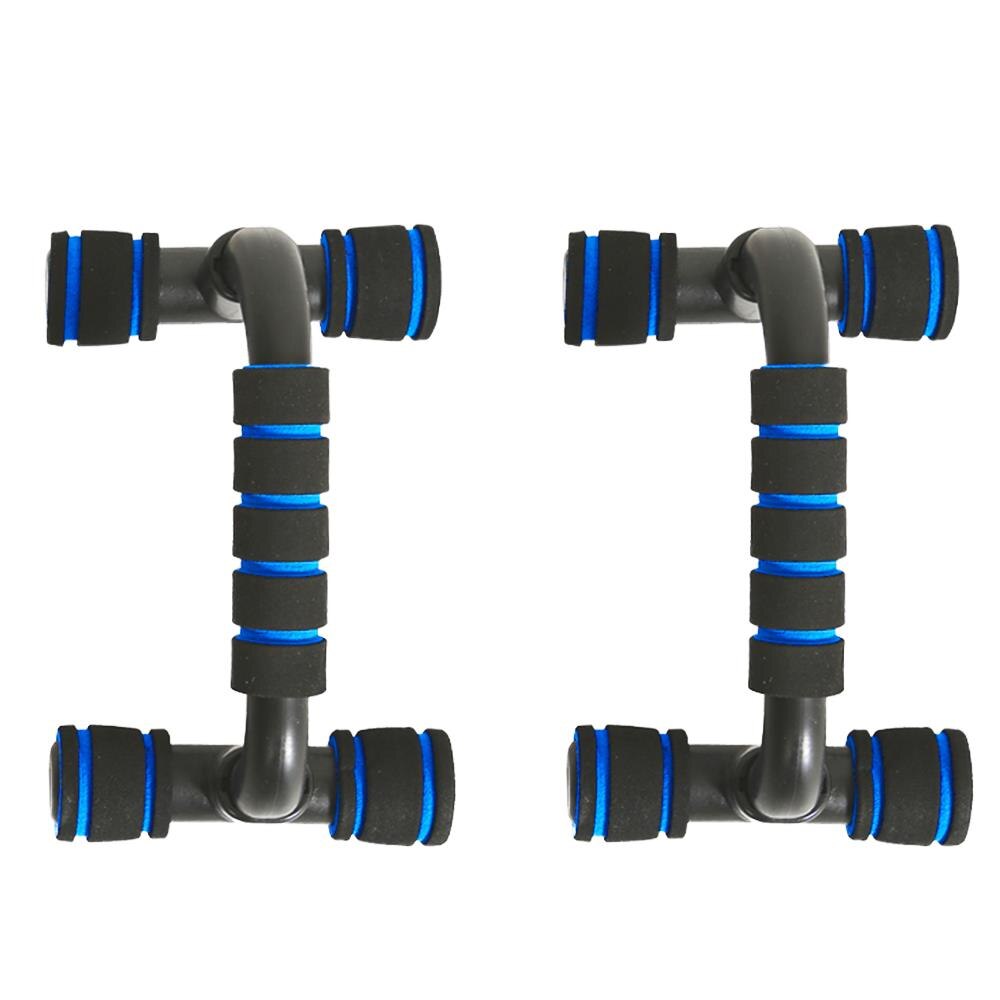2 stk push up stand bar fitness stande i-type håndtag svampe grip bars gym muskel træning pushup bryst træner bodybuilding