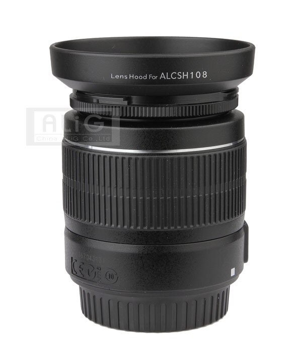 Camera Lens Hood 55mm ALC-SH108 Bayonet Fits for a200 a550 a580 a350 a900 with DT 18-55mm f/3.5-5.6 SAM Lens