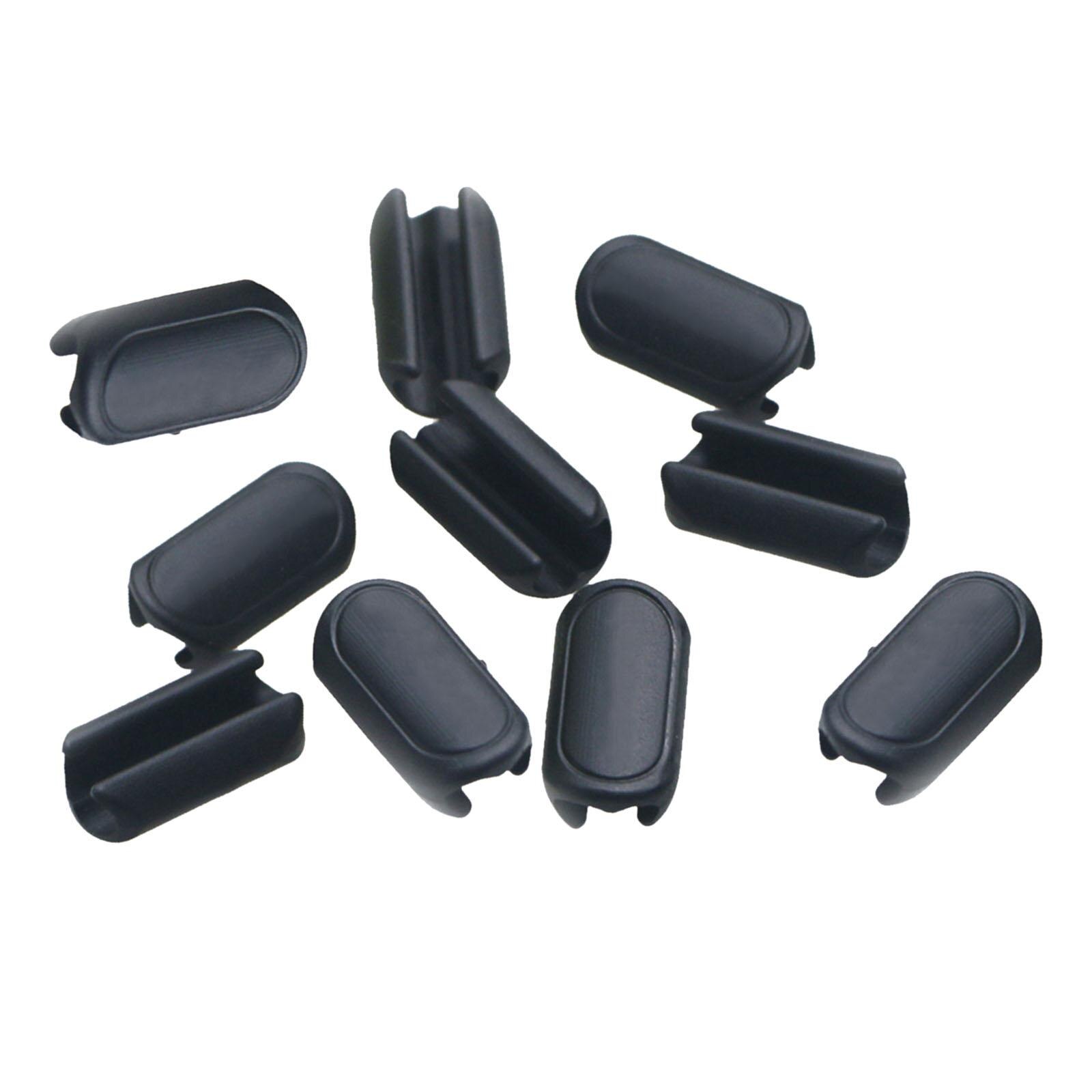 Set Van 10 Bike Fiets Kabel Clips Behuizing Slang Gids Klemmen, Frame Gesp, Fiets Roterende Clips